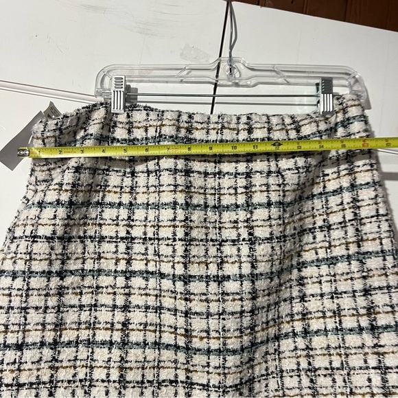 HOUSE OF HARLOW 1960 TWEED SKIRT NWT SIZE L Preppy Classic Office Career - Picture 5 of 8